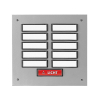 Apartment Building Entrance Panel ETA 856 with Doorbell for 10 Units