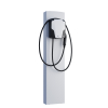ABL Wallbox Stand EnergizeStand with Ground Anchor, White
