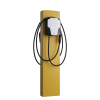 ABL Wallbox EnergizeStand for Two Charging Station Pedestal with Ground Anchor, Yellow