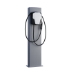 ABL Wallbox EnergizeStand Pedestal with Base Plate, Gray