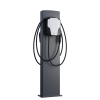 ABL Wallbox EnergizeStand for Two Mounting Post with Base Plate, Anthracite