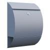 Sunshine Gray Metallic Mailbox