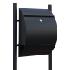 Sunshine Black Mailbox