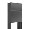 Leon Freestanding Mailbox - Anthracite