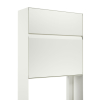 Valencia Freestanding Mailbox in White