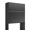 Valencia Freestanding Mailbox - Black