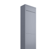 Torrent Freestanding Mailbox in Metallic Gray | Rear Removal