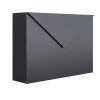 Letter Mailbox in Anthracite