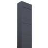 Big Box Double Mailbox, Anthracite