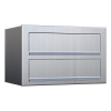 Cube for Two Stainless Steel Mailbox
