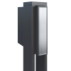 Anthracite Mailbox with Stainless Steel Flap