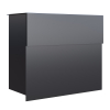 Molto Anthracite Mailbox