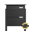 Tesoro for Two Mailbox System in Black