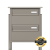 Tesoro for Two Mailbox System in Gray