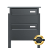 Tesoro for Two Anthracite Mailbox System