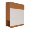 Manhattan Special White Rust Mailbox with White Acrylic Plate