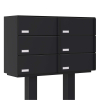 Copenhagen Mailbox System for Six Black | V