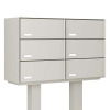 Copenhagen Mailbox System for Six White | V