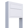 Elegance Freestanding Mailbox, White
