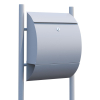 Freestanding Mailbox, Sunshine Gray Metallic