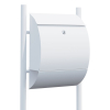 Freestanding Mailbox Sunshine White
