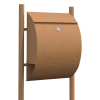 Sunshine Rust Standing Mailbox