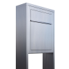 Freestanding Mailbox Base, Stainless Steel