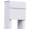 Freestanding Mailbox Molto White