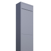 Freestanding Mailbox Big Box - Metallic Gray