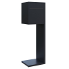 Hermes Black Freestanding Mailbox