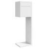 Freestanding Hermes White Mailbox