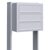 Cube Mailbox System for Three, White