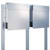 Manhattan for Two Stainless Steel Mailbox System