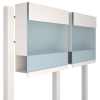 Manhattan Special Blue for Two White Mailbox System