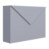 Mailbox Letter Gray Metallic