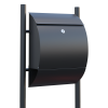 Sunshine Anthracite Mailbox