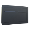 Bari for Two Built-In Mailbox in Black