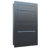 Sora for Two Built-In Mailbox, Black
