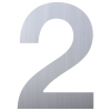Stainless steel house number 
