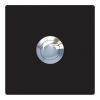 Square Black Doorbell