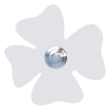Doorbell Shamrock White