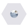 Doorbell Hexagon White