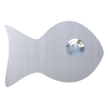 Stainless steel fish doorbell