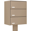 Copenhagen Mailbox System for Three, Beige