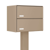 Copenhagen Mailbox System for Two - Beige