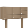 Mailbox System Copenhagen for Nine Beige