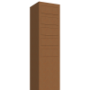 Monolith Mailbox System for Five, Rust Finish