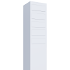 Monolith Mailbox System for Five, White
