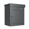 Parcel Drop Box Depot-M in Graphite Gray