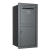 Larino Graphite Gray Parcel Drop Box